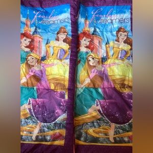 Disney Princess 50⁰ Fahrenheit Fearless Dreamers Kids Stylish Cozy Sleeping Bag